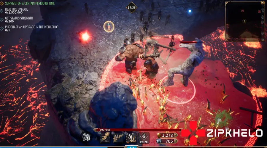 Achilles: Survivor gameplay
