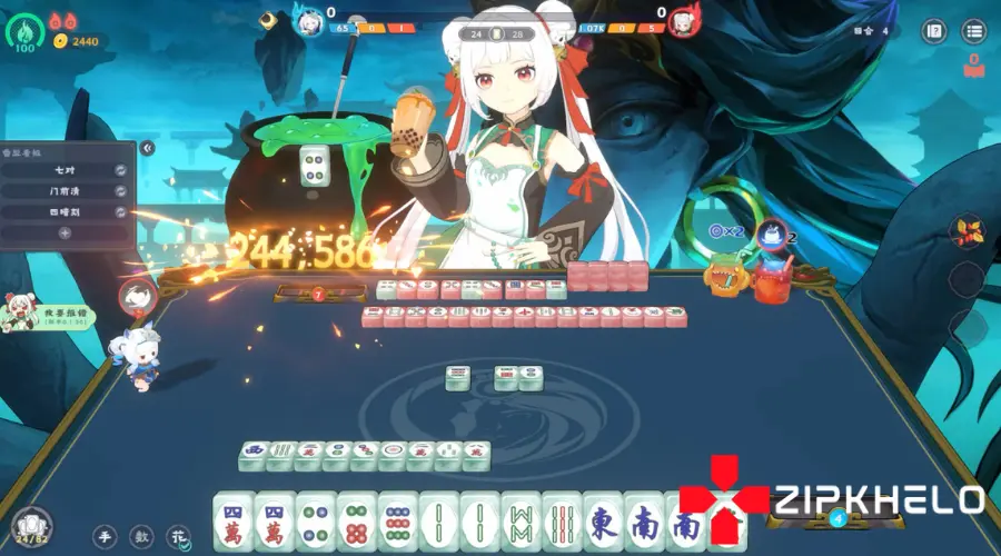 Demonic Mahjong features