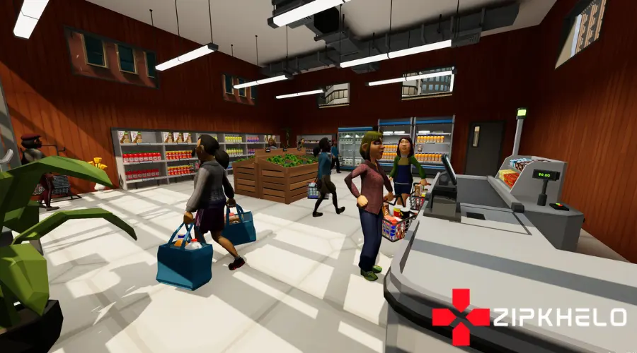 Grocery Store Tycoon features