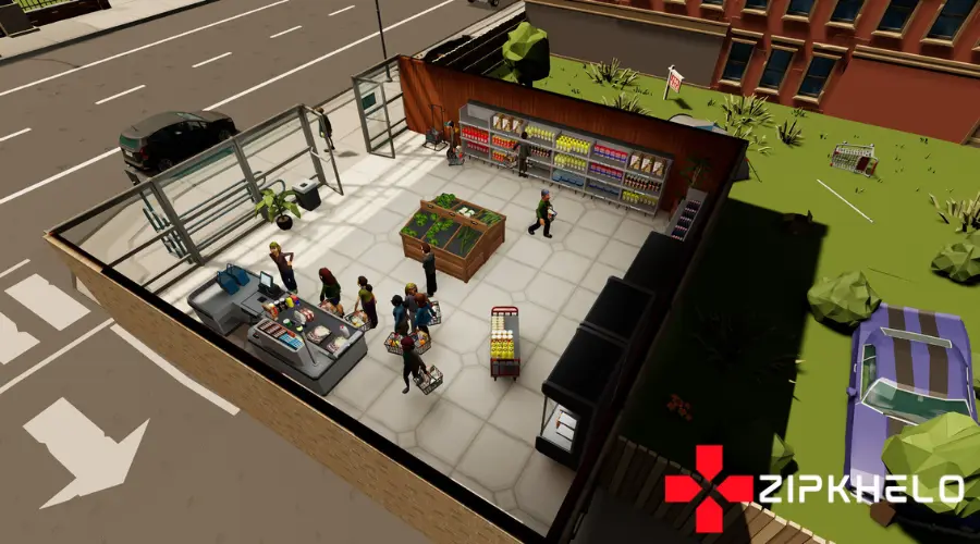What is Grocery Store Tycoon?